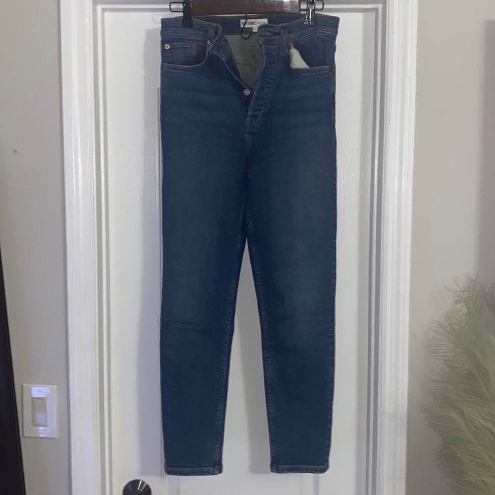 NWOT RE/DONE HIGH WAISTED SKINNY